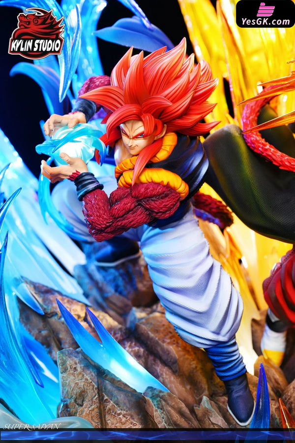 Dragon Ball Classic Characters Series #12 Super Saiyan 4 Gogeta & Vegito GK Statue - Kylin Studio [Pre-Order] Dragon