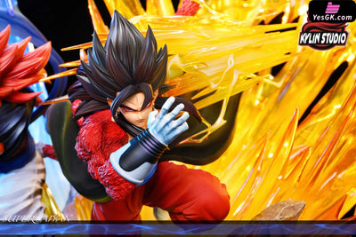 Dragon Ball Classic Characters Series #12 Super Saiyan 4 Gogeta & Vegito GK Statue - Kylin Studio [Pre-Order] Dragon