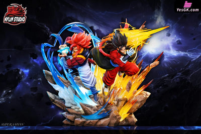Dragon Ball Classic Characters Series #12 Super Saiyan 4 Gogeta & Vegito GK Statue - Kylin Studio [Pre-Order] Deposit