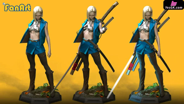 Dragon Ball Cyberpunk Android 18 1/3 GK Statue - FanArt Studio [In-Stock] - Full Payment - Dragon Ball