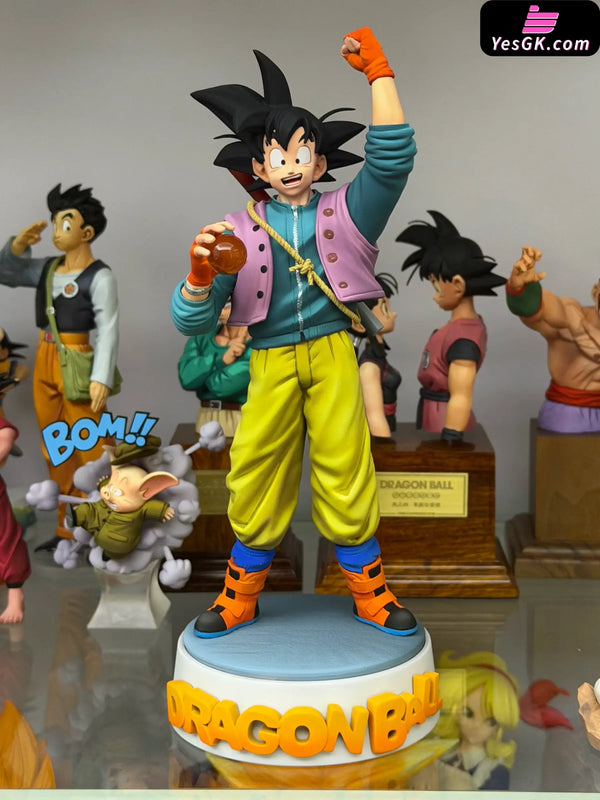 Dragon Ball Cycling Outfit Goku Statue - SGJ Studio [Pre-Order] - Deposit / Painted Version - DragonBall