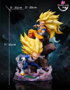 Dragon Ball DAIMA Super Saiyan 3 Goku & Vegeta GK Statue - Jing Zhi Studio [Pre-Order] Deposit Dragon Ball