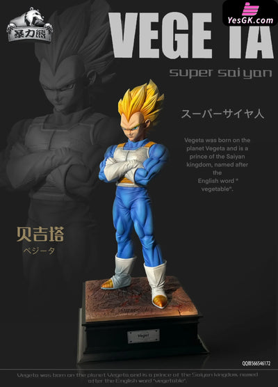 Dragon Ball DAIMA Super Saiyan 3 Vegeta GK Statue - Violent Bear Studio [Pre-Order] Deposit / B Edition Dragon Ball