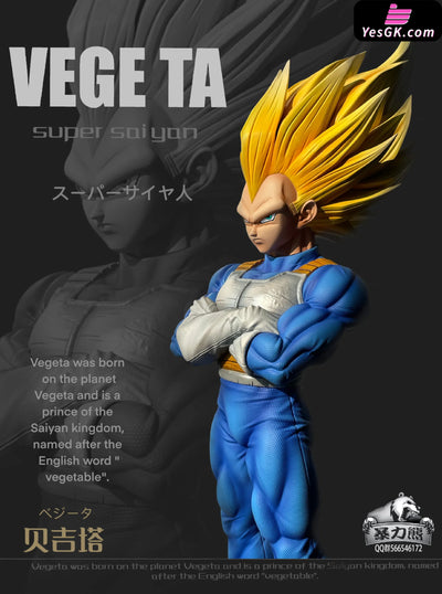 Dragon Ball DAIMA Super Saiyan 3 Vegeta GK Statue - Violent Bear Studio [Pre-Order] Deposit / A Edition Dragon Ball