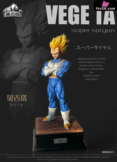 Dragon Ball DAIMA Super Saiyan 3 Vegeta GK Statue - Violent Bear Studio [Pre-Order] Deposit / B Edition Dragon Ball