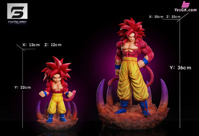 Dragon Ball DAIMA Super Saiyan 4 Goku GK Statue - Fighting Sprit Studio [Pre-Order] Deposit / 1/6 Scale / Goku Adult