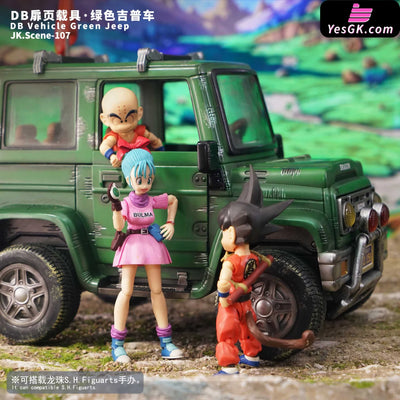 Dragon Ball DB cover vehicle green jeep GK Statue - JacksDo Studio [Pre-Order] Dragon Ball
