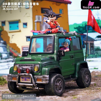 Dragon Ball DB cover vehicle green jeep GK Statue - JacksDo Studio [Pre-Order] Dragon Ball