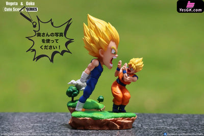 Dragon Ball Dbz Vegeta Yells At Goku Statue - Real Creation Studio [Pre-Order] Deposit / Wcf