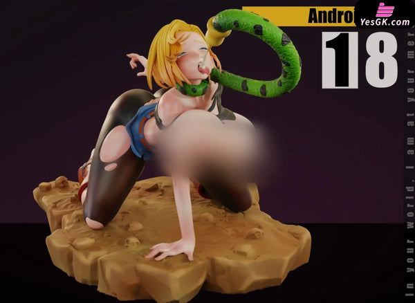 Dragon Ball Defeated Android 18 Statue - Murloc Studio