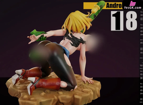 Dragon Ball Defeated Android 18 Statue - Murloc Studio