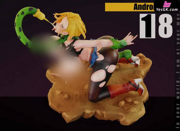 Dragon Ball Defeated Android 18 Statue - Murloc Studio