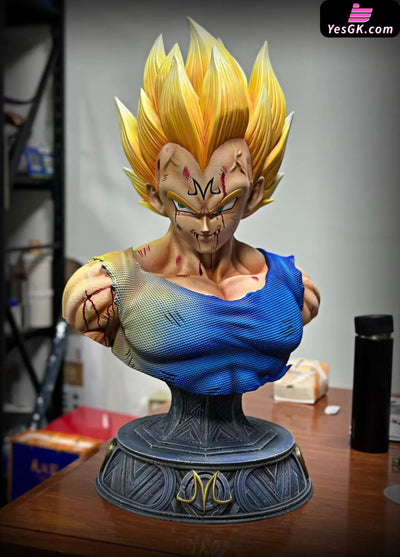Dragon Ball Demonized Vegeta Bust Statue - Dim Model Studio [In-Stock] - Dragon Ball