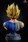 Dragon Ball Demonized Vegeta Bust Statue - Dim Model Studio [In-Stock] - Dragon Ball