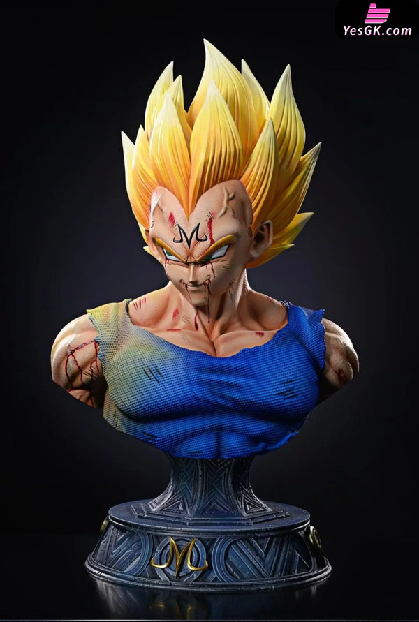 Dragon Ball Demonized Vegeta Bust Statue - Dim Model Studio [In-Stock] - Dragon Ball