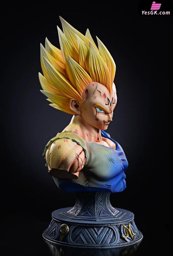 Dragon Ball Demonized Vegeta Bust Statue - Dim Model Studio [In-Stock] - Dragon Ball
