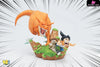 Dragon Ball Dinosaur Run After Son Gohan Resin Statue - Db Studio [Pre-Order]