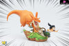 Dragon Ball Dinosaur Run After Son Gohan Resin Statue - Db Studio [Pre-Order]