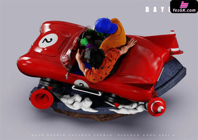 Dragon Ball Driving Piccolo And Goku Resin Statue - Da Yu X Fatt Boy Studio [Pre-Order Closed]