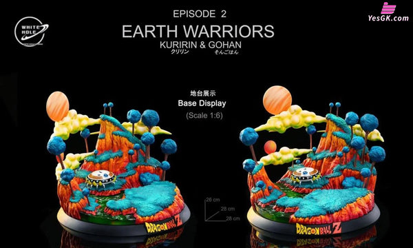 Dragon Ball Earth Warriors Son Gohan & krillin 1/6 GK Statue - White Hole Studio [In-Stock] - Dragon Ball