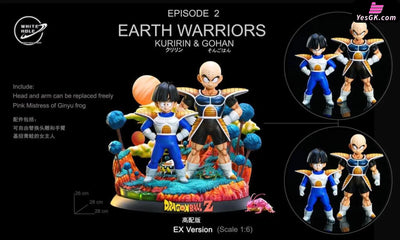 Dragon Ball Earth Warriors Son Gohan & krillin 1/6 GK Statue - White Hole Studio [In-Stock] - Full Payment / Deluxe