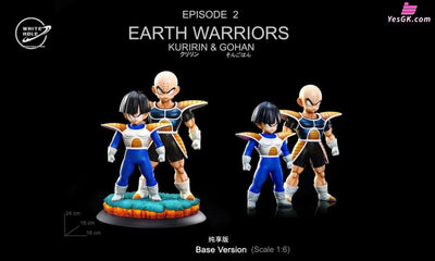 Dragon Ball Earth Warriors Son Gohan & krillin 1/6 GK Statue - White Hole Studio [In-Stock] - Full Payment / Standard