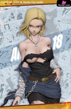 Dragon Ball Femininity Series Android 18 Resin Statue - Hero Belief Studio & Hunter Fan [Pre-Order]