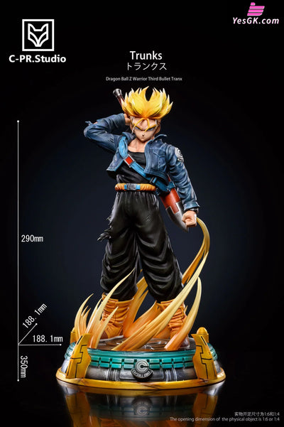 Dragon Ball Fighter #3 Future Trunks 1/6 GK Statue - CPR Studio [In-Stock] - Dragon Ball