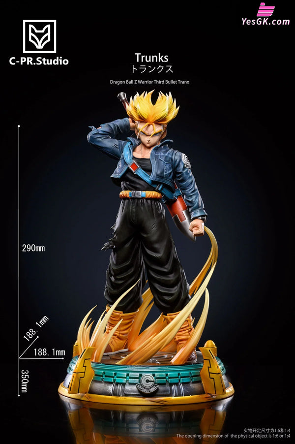 Dragon Ball Fighter #3 Future Trunks 1/6 GK Statue - CPR Studio [In-Stock] - Dragon Ball