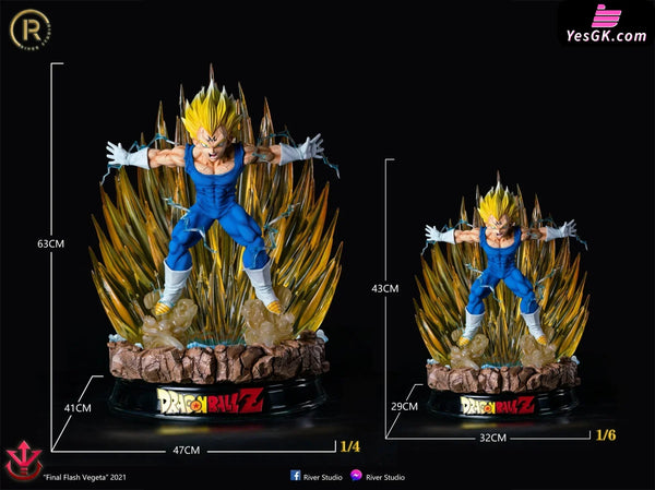 Dragon Ball Final Flash Vegeta Resin Statue - River X Harem Studio [Pre-Order Closed]