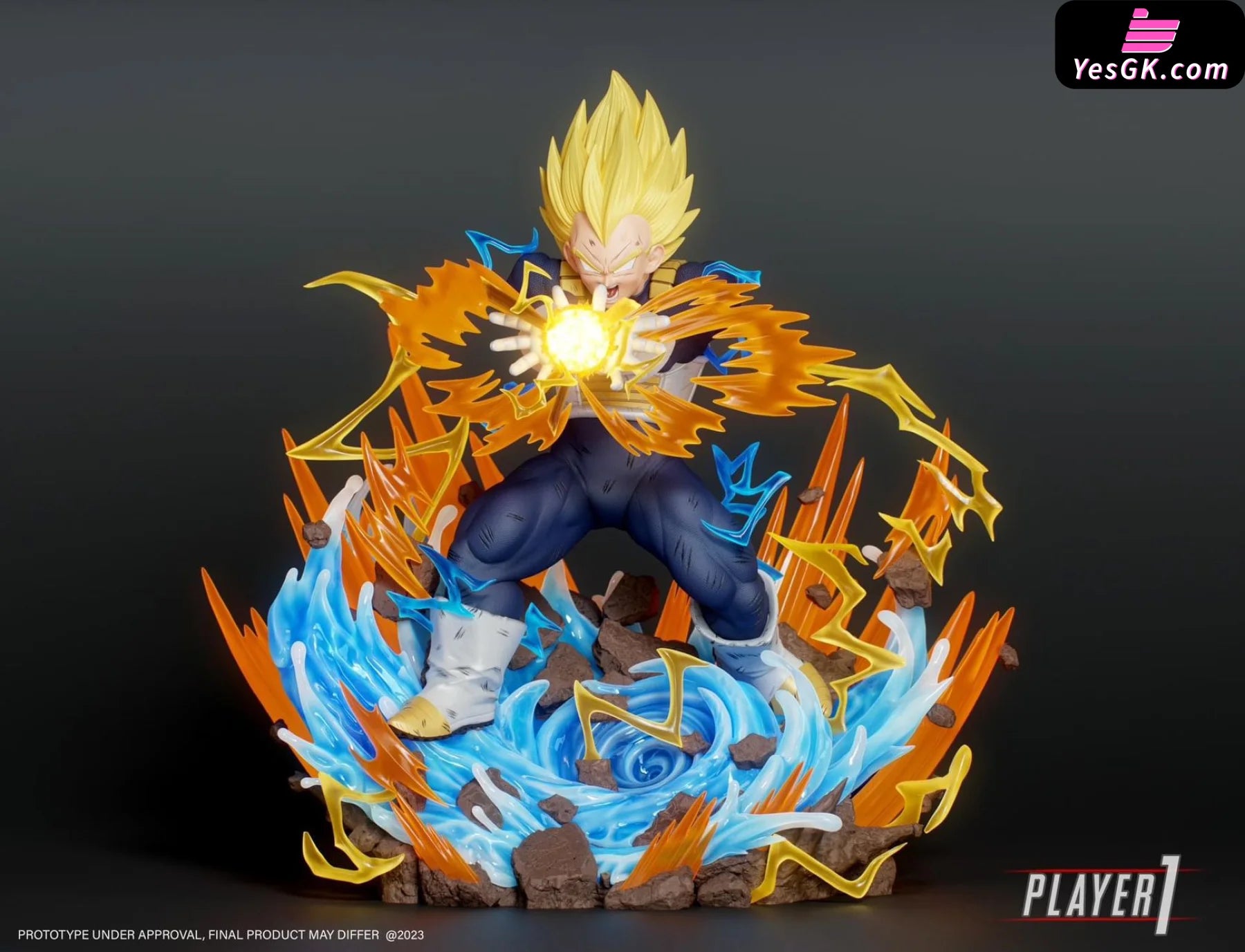 Dragon Ball Final Flash Vegeta Statue - Player 1 Studio [Pre-Order