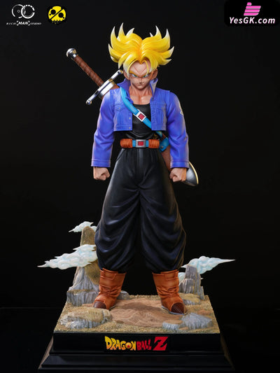 Dragon Ball First Appearance Trunks Gk Statue - Rich Man Studio & 2% [Pre-Order] Deposit / A