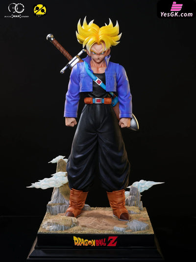 Dragon Ball First Appearance Trunks Gk Statue - Rich Man Studio & 2% [Pre-Order] Deposit / A