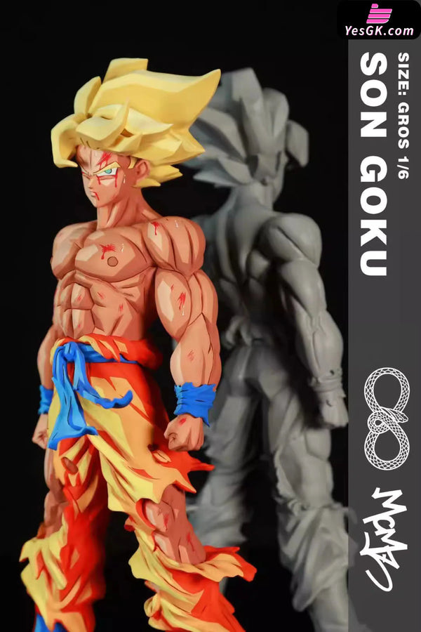 Dragon Ball First Super Saiyan Goku 1/6 GK Statue - Boundless Blank Studio [In-Stock] - DragonBall