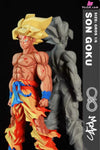 Dragon Ball First Super Saiyan Goku 1/6 GK Statue - Boundless Blank Studio [In-Stock] - Full Payment / White Mold