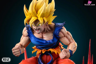 Dragon Ball First Super Saiyan Goku GK Statue - Wang Ji Studio [Pre-Order] Dragon Ball