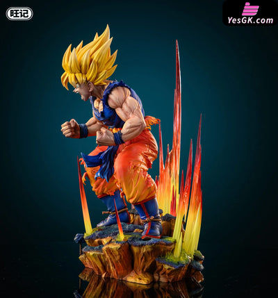 Dragon Ball First Super Saiyan Goku GK Statue - Wang Ji Studio [Pre-Order] Dragon Ball