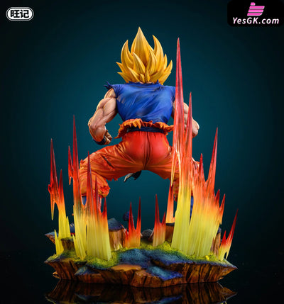Dragon Ball First Super Saiyan Goku GK Statue - Wang Ji Studio [Pre-Order] Dragon Ball