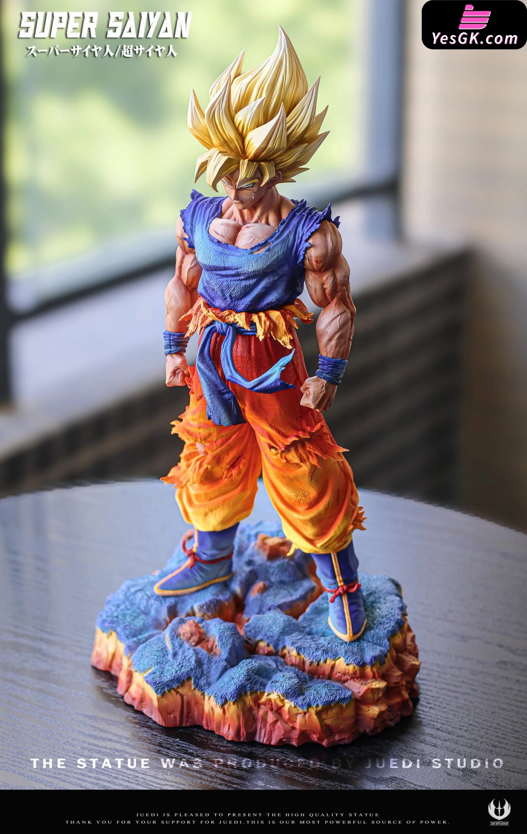 Dragon Ball First Super Saiyan Son Goku Statue - Jd Studio [Pre-Order]