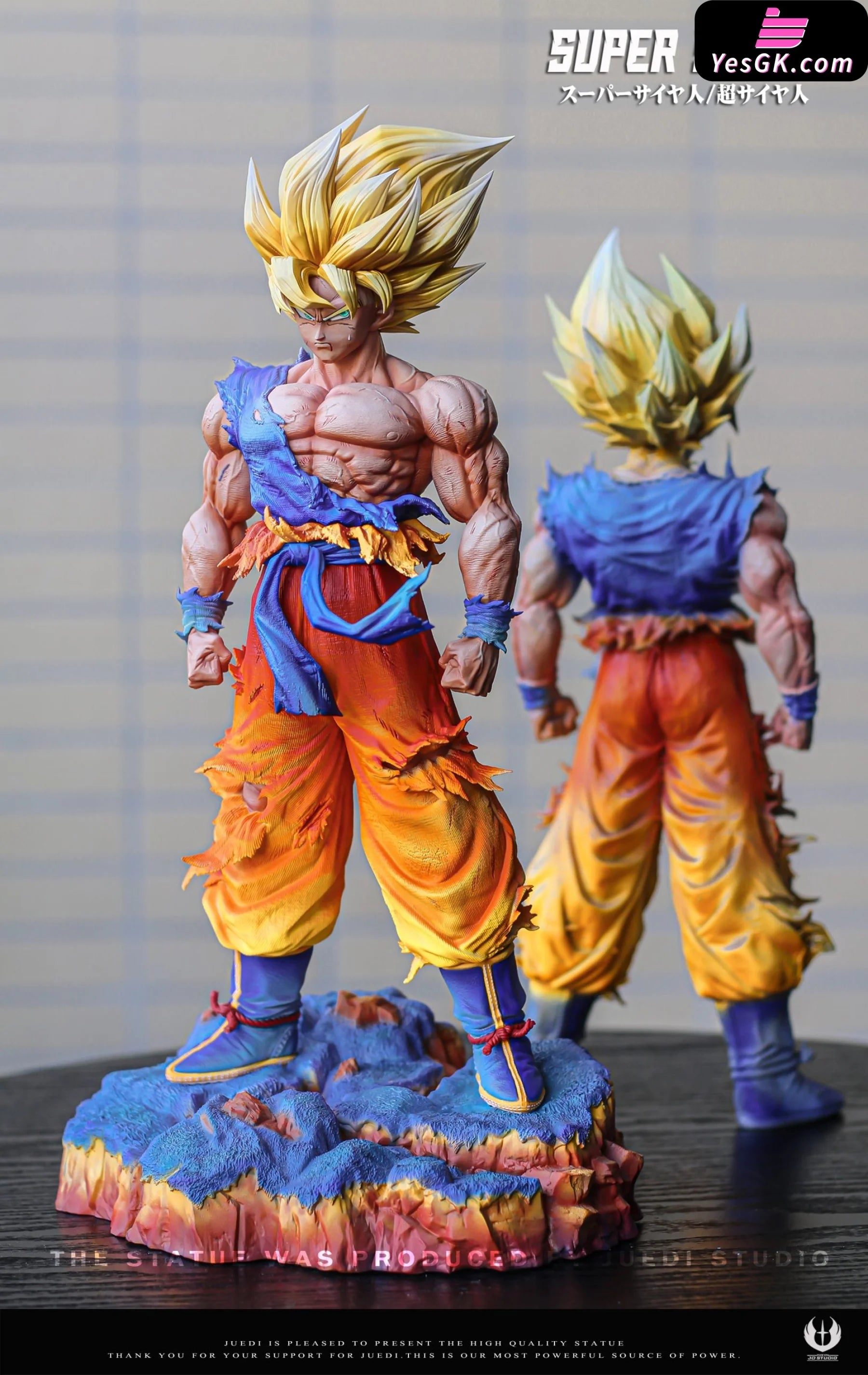 Dragon Ball First Super Saiyan Son Goku Statue - Jd Studio [Pre-Order]