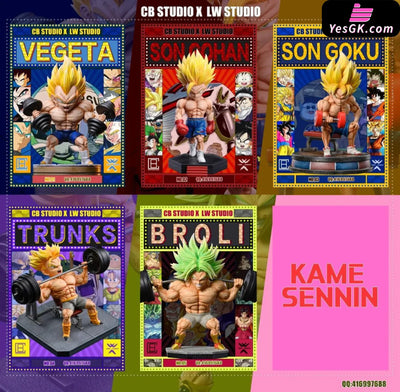 Dragon Ball Fitness Broly GK Statue - Cousin Brother Studio [In-Stock] - Full Payment - Dragon Ball