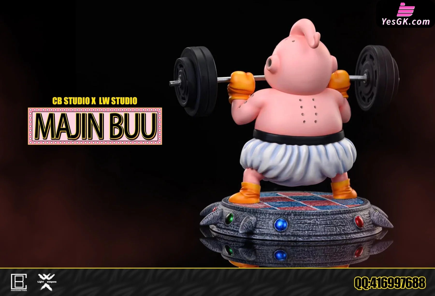 Dragon Ball Fitness Buu Resin Statue - Cousin Brother Studio [Pre-Orde ...