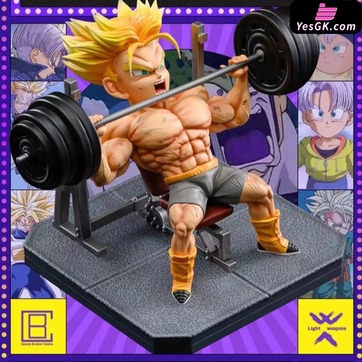 Dragon Ball Fitness Series 004 Trunks Resin Statue - Cousin Brother Studio [Pre-Order]