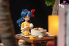 Dragon Ball Food Series Kame House is open for dinner Son Goku & Master Roshi & Launch & Kuririn GK Statue - Shen Yin