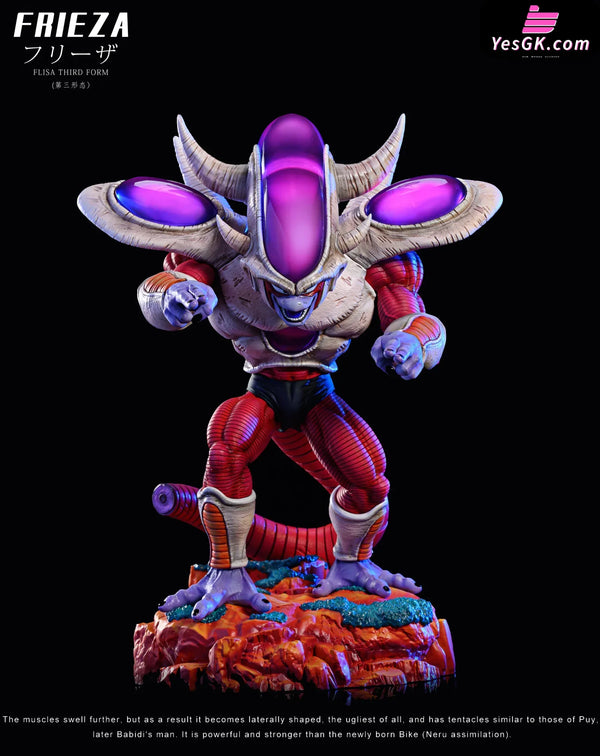 Dragon Ball Frieza Form Series Alien Third Form GK Statue - Dim Model Studio [In-Stock] - Full Payment / B: Comic Color