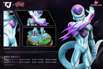 Dragon Ball Frieza Four Forms Gk Statue - Tj Studio & Wink [Pre-Order] Deposit / Comic Color 1/4