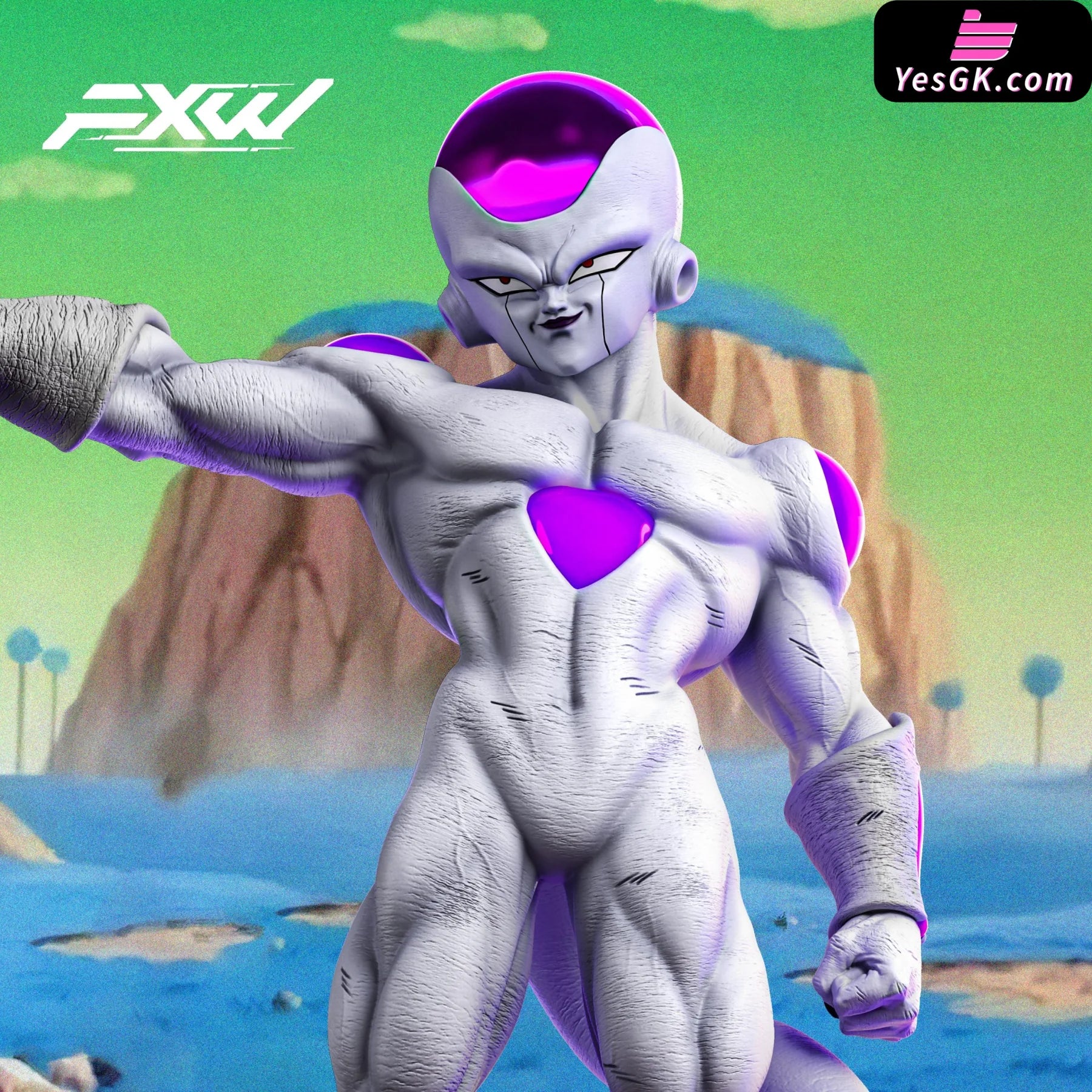 Dragon Ball Frieza Resin Statue - Fxw Studio [Pre-Order]