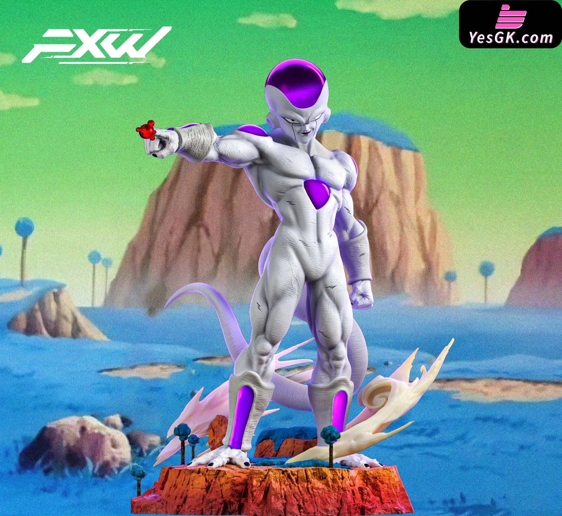 Dragon Ball Frieza Resin Statue - Fxw Studio [Pre-Order] Deposit