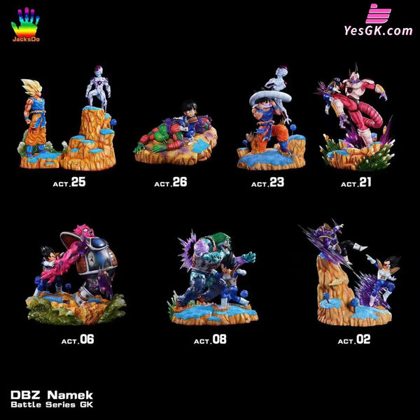 Dragon Ball Frieza Second Form Vs Gohan Resin Statue - Jacksdo Studio [Pre-Order]