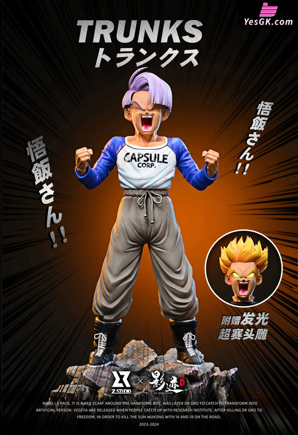 Dragon Ball Future Battle Chapter Young Trunks 1/6 GK Statue - Z Studio & Dim Studio [In-Stock] - Full Payment - Dragon